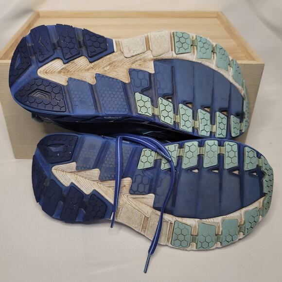 Hoka- Women's Gaviota Blue athletic tennis shoes- size 8.5 - Picture 7 of 7